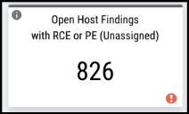 EOL Widget - EOL Open Host Findings with RCE or PE (Unassigned)
